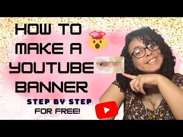 How to Create a YouTube Banner for FREE✨😱
