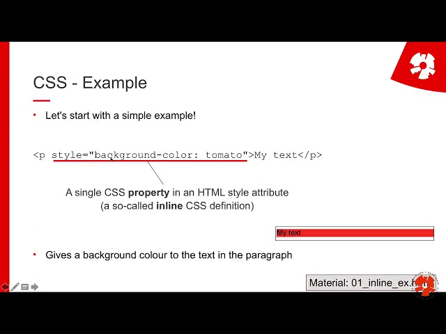 Web Programming I: L5/6: CSS part 1: Intro