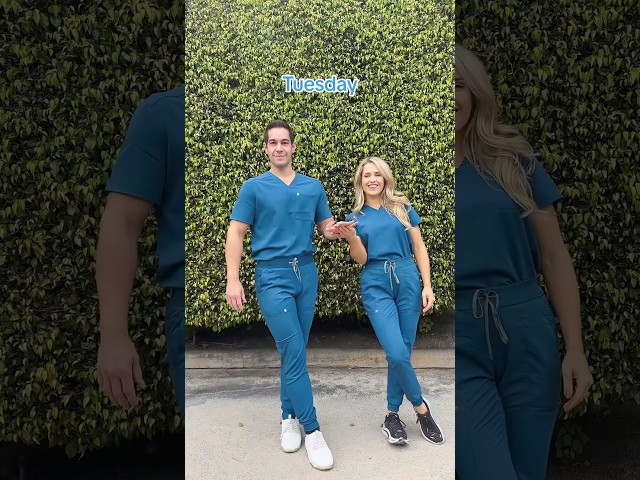 Cómo se visten los médicos durante la semana