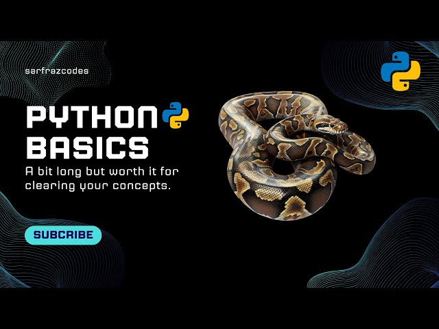 Python Basic for beginners| Variables, Data Types, Constructor|