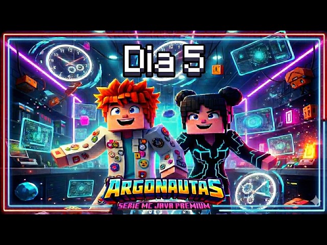 Día 5 Mini Juegos - 🧭🚀 Agentes Argonautas #Minecraft #Dragu #Cubito #ClanD