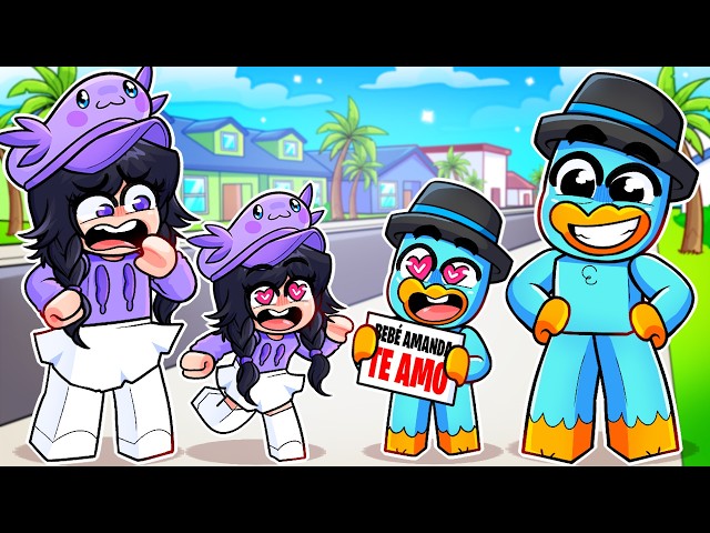Bebé TURBO está OBSESIONADO con Bebé AMANDA...