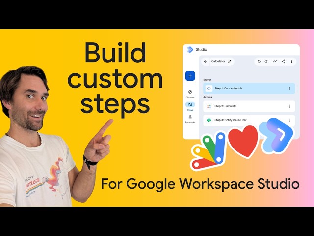 Build custom steps for Workspace Studio