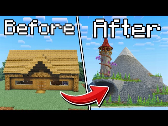 I Transformed My Viewers Minecraft Houses!