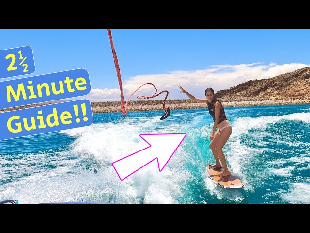 How To Wakesurf Without The Rope | 5 Tips For Beginners