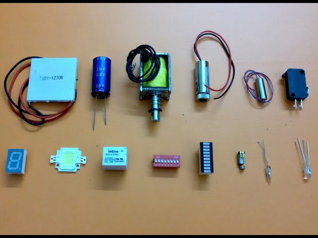 How to use electronics components and understand basic function