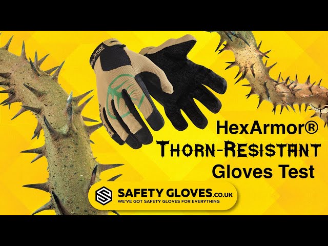 World's Best Thornproof Gardening Gloves - HexArmor 3092