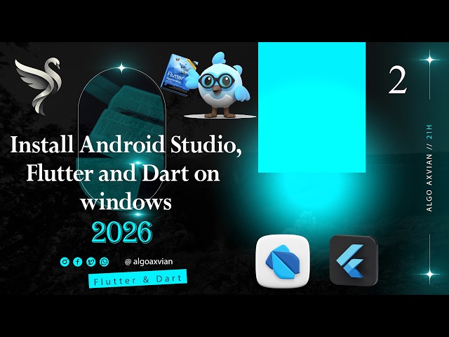 Install Android Studio for Flutter 🚀 | Complete Beginner Setup Guide | Algo Axvian