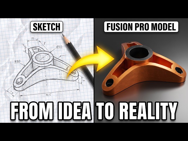 Autodesk Fusion Tutorial - Extrude to Surface