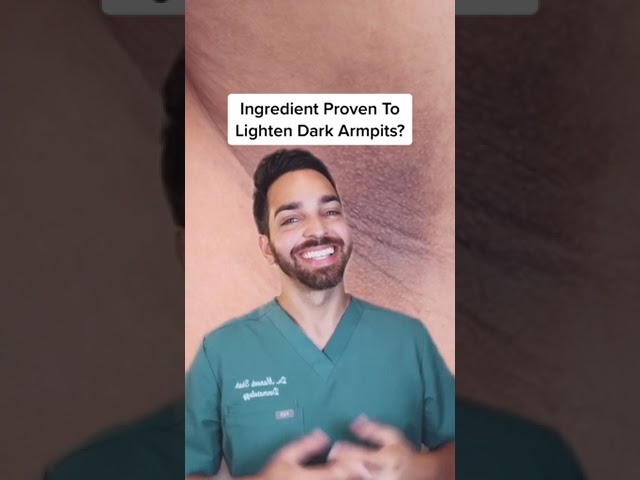 Dark Armpits? #dermatologist #niacinamide #skincare #darkarmpits #beautyhack #skincarecheck #DermDo
