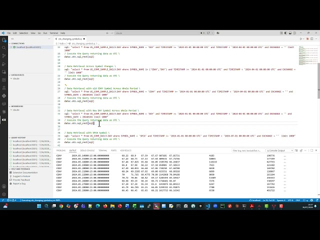 KDB-X OneTick Cloud Plug In: Overcoming Symbol Changes