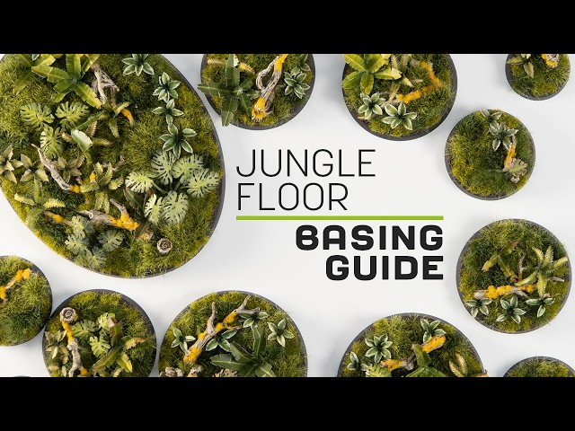 Basing Guide: Jungle Floor