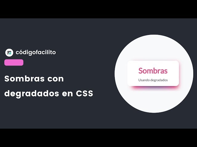 Sombras con degradado en CSS - Bytes