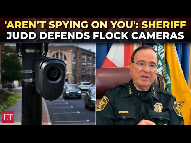 'I'm never going to apologise…': Sheriff Grady Judd defends Flock cameras amid privacy backlash