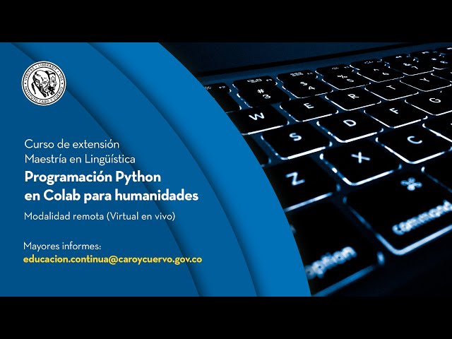 Curso ICC | Programación Python en Colab para humanidades