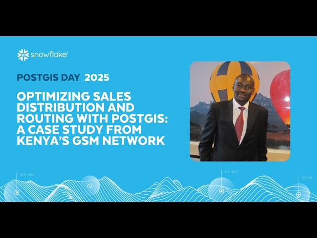 Optimizing Sales Distribution and Routing with PostGIS: A Case Study from Kenya’s GSM Network