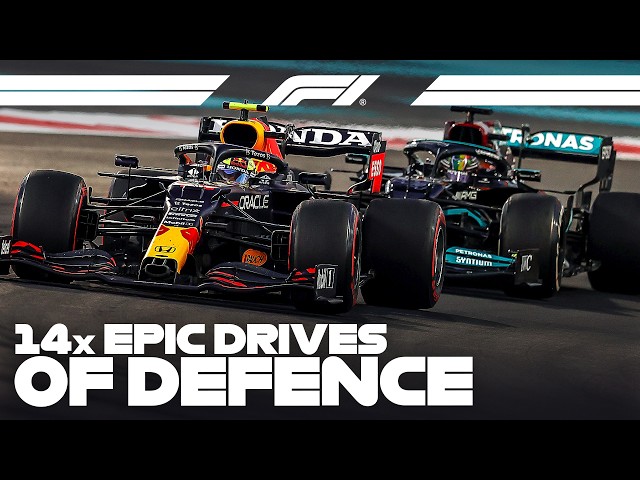 14 Epic Defensive Drives in F1
