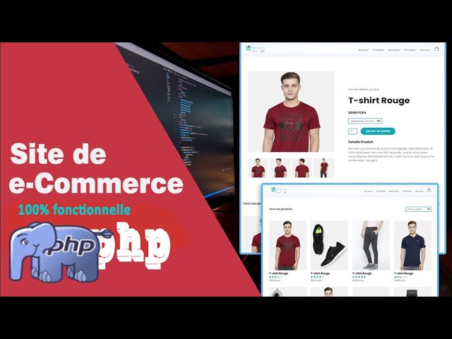 créé un site de e-commerce avec php (inscription-passer la commande- administration)