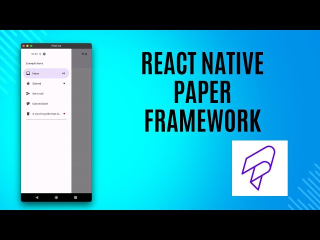 React Native Paper Framework like Material UI for React Native Expo