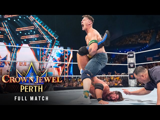 FULL MATCH: John Cena vs. AJ Styles: Crown Jewel 2025