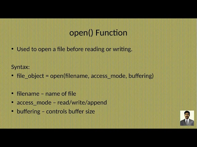 Files in Python