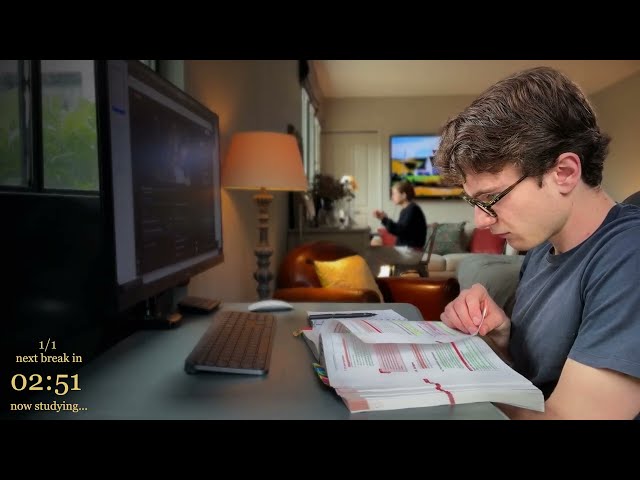 3-HOUR | Study With Me LIVE | Deep work, No break
