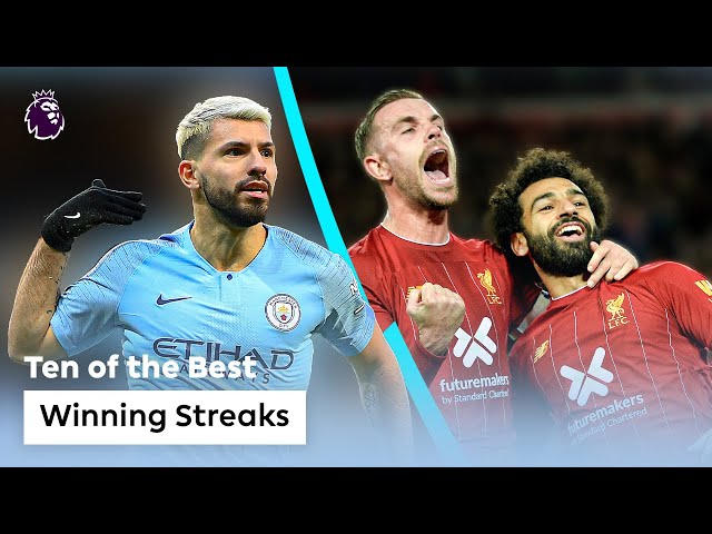 Best Winning Streaks in PL history?