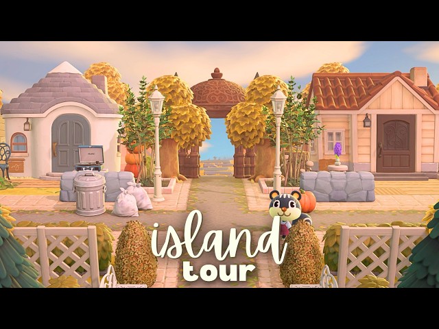 A Perfectly Cozy Small Town in Animal Crossing | Full Island Tour