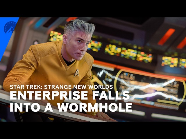 Star Trek: Strange New Worlds | Enterprise Falls Into a Wormhole (S4, E6) | Paramount+