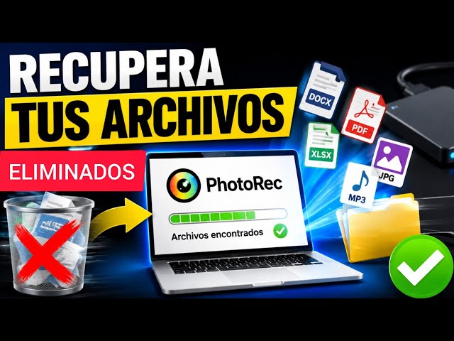 Recover Deleted Files for FREE with PhotoRec - Easy and Fast