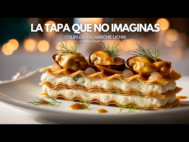 La Tapa Michelin que Nadie Imagina: Mejillones en Escabeche, Mousse de Coliflor y Lichis