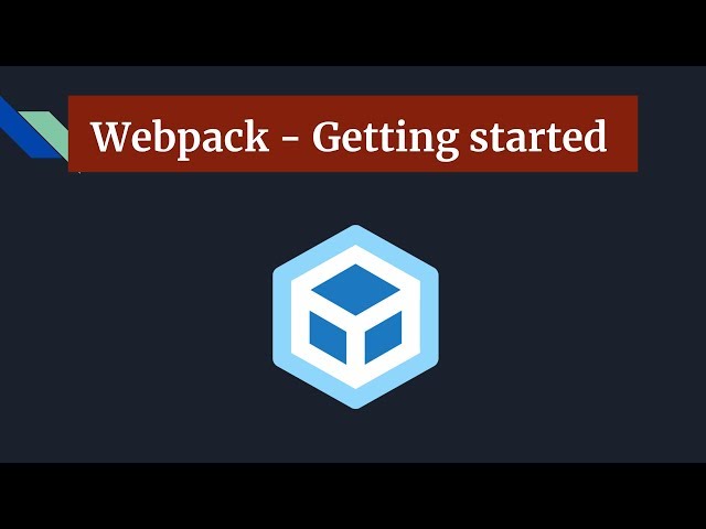 Webpack getting started