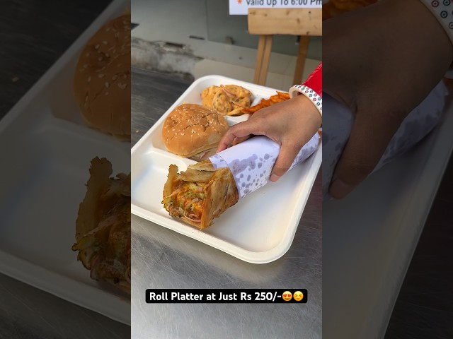 Roll Platter at Just Rs250/-😵🥵|| Indian food