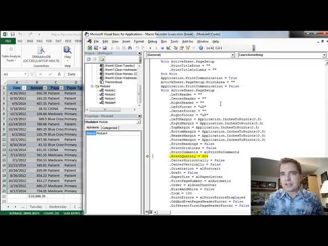 Excel Video 411 Debugging With Step Into