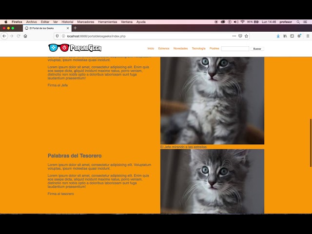 Uso de While con PHP