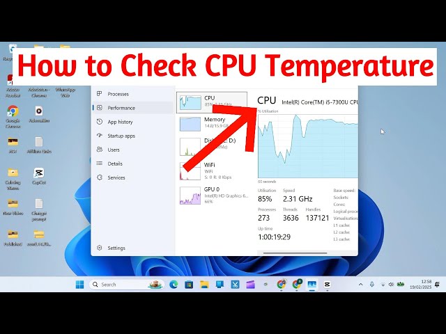 How to Check CPU Temperature on Windows 10/11