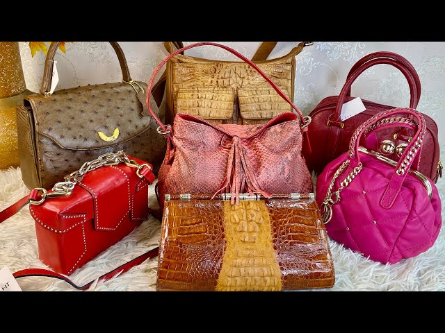 🌹Video: 14/1/2026☎️0705012099🌹 Ostrich leather bags, crocodile leather bags, python leather bags,...
