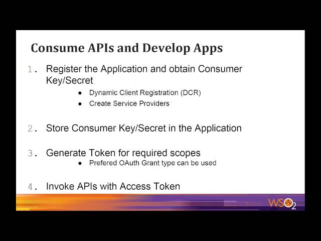 APIs for API Management  Consume and Develop Apps