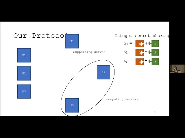 Differentially Private Selection from Secure Distributed Computing