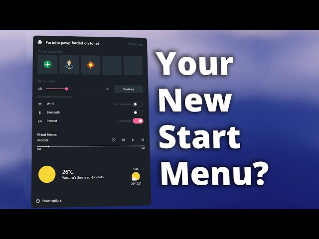Modern Start Menu Replacement for Windows 11 (and 10)