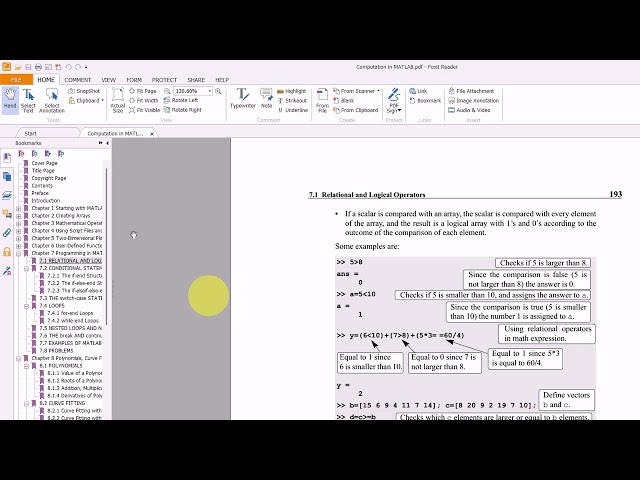 Lecture:38  |Programming in MATLAB| Chapter No.7| Computation in MATLAB