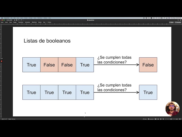 5.4 Lista de condiciones - Aprende Python con Miniproyectos - Miniproyecto 5