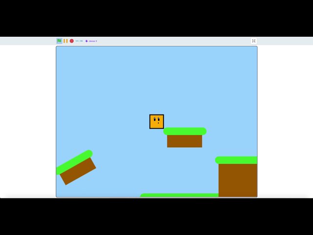 How to make the levels bigger in the scrolling platformer | Scratch Tutorial