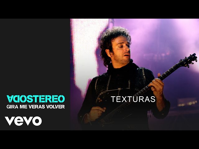 Soda Stereo - Texturas (Gira Me Verás Volver)