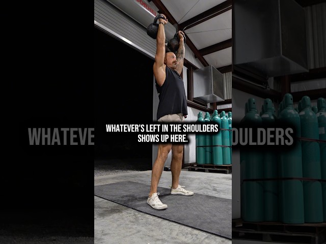 Double Kettlebell Complex | Clean, Front Squat, Rack March, Push Press