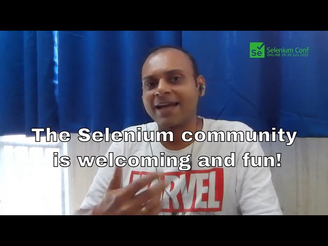 Join the Selenium community - it's welcoming and fun!