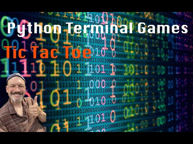 Python Games - Tic Tac Toe Code Along 1 - Setup & Constructor