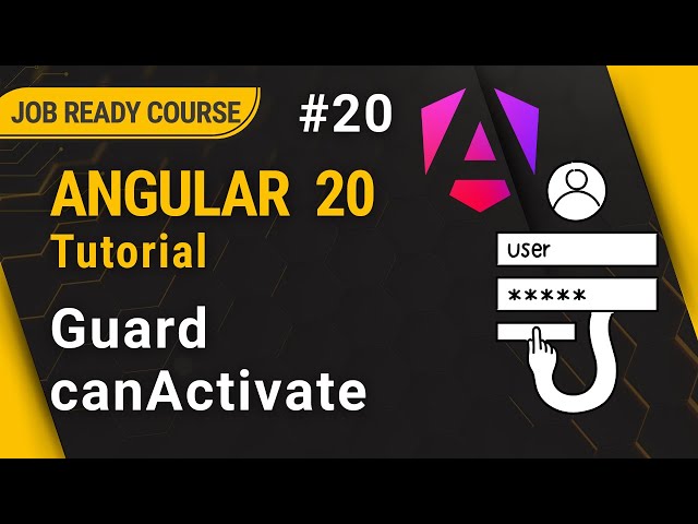 Guard In Angular | CanActivate Guard | Angular 20 Tutorial | Part 20