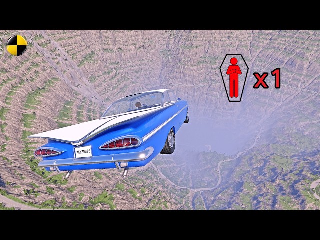 Realistic High-Speed Car Crashes in BeamNG.drive #184 | Ultra Detailed Crash Compilation