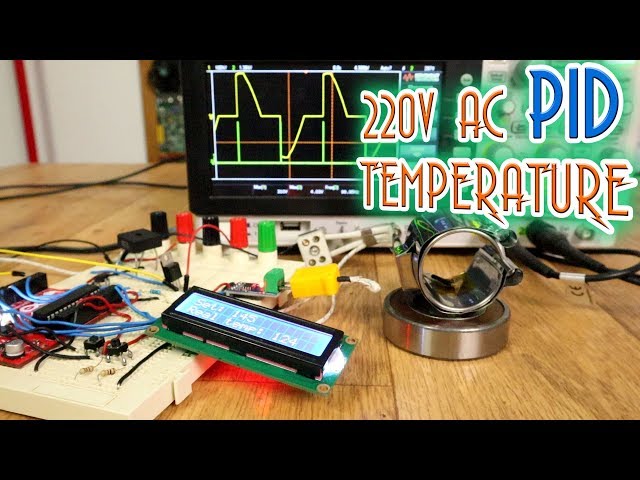 AC 220V Heater Temperature PID and TRIAC control